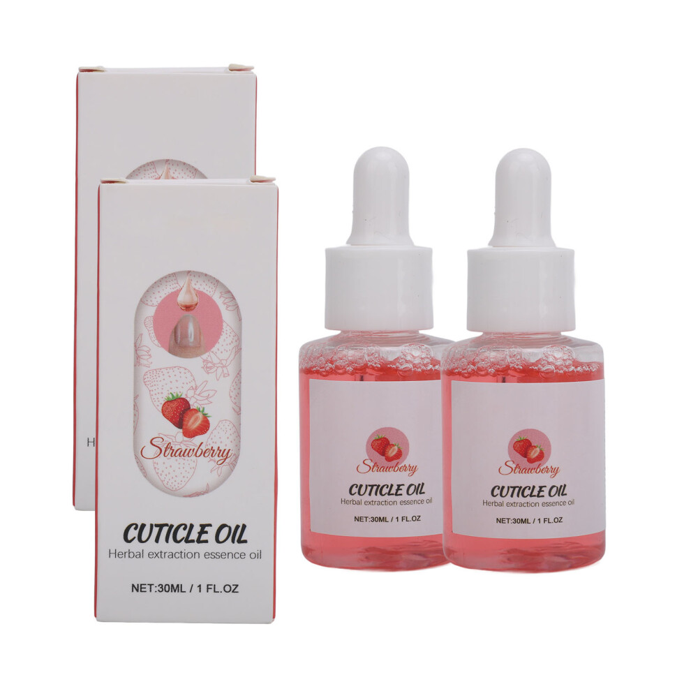 2pcs Cuticle Oil 30ml Hydrating Nail Care for Dry Nails