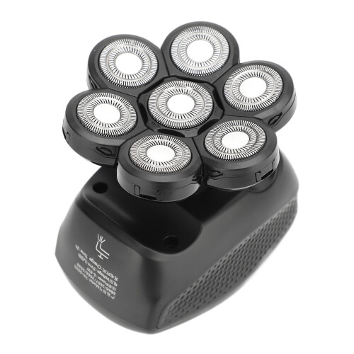 Elektrischer Kopfbart-Trimmer 7 Floating Köpfe Pflege-Set 1
