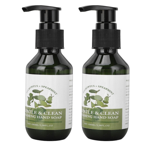 Sapone Mani Schiuma 2pz 100ml Eucalipto Menta Idratante 2