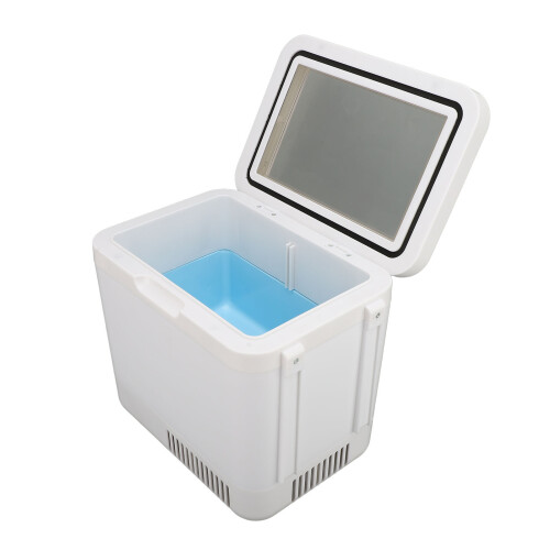 6L Kosmetikkühlschrank Mini mit Tür Doppelstock 1