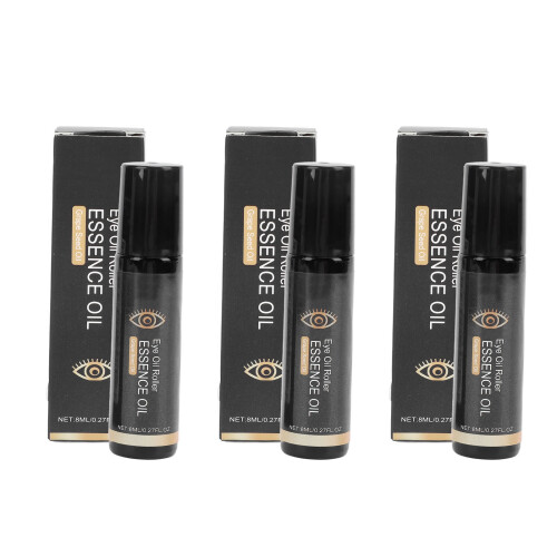3x 8ml Augen-Roller gegen Schwellungen & Straffend