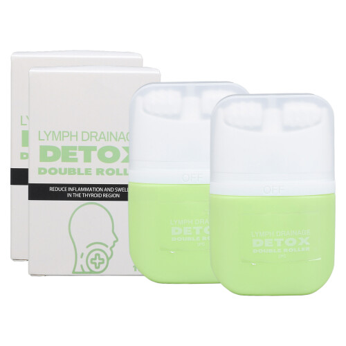 2x Lymphatic Detox Roller for Armpit & Neck Drainage