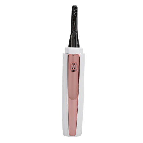 (White) Electric Heated Eyelash Curler 4 Modes White 2
