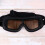 Vinter Ridglas Goggles Skidåkning Snowboard Svart Båg Lins 7