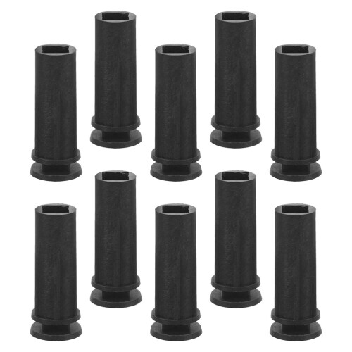 10Pcs Sturdy Black Plastic Xmas Tree Stand for Small Artificial Trees