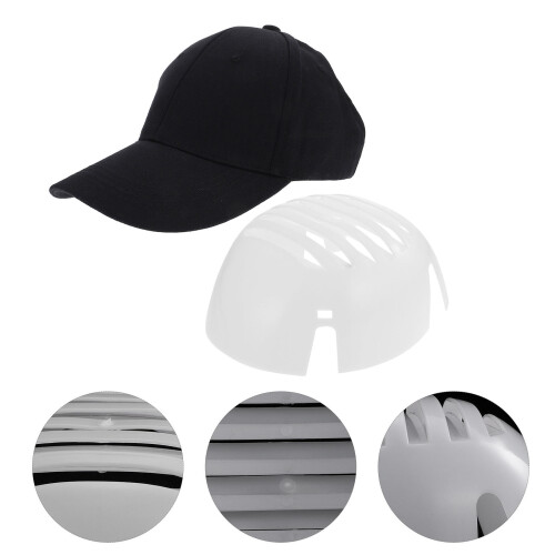 1 Set Bump Cap Insats Och Baseballmössa Unisex 2