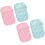 4Stk Baby Badehandschuhe, Sanfter Peeling- , Baumwolle, Bunt 1