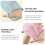 4Stk Baby Badehandschuhe, Sanfter Peeling- , Baumwolle, Bunt 10