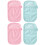 4Stk Baby Badehandschuhe, Sanfter Peeling- , Baumwolle, Bunt 4