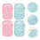 4Stk Baby Badehandschuhe, Sanfter Peeling- , Baumwolle, Bunt 7