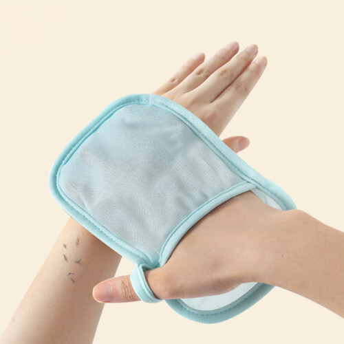 4Stk Baby Badehandschuhe, Sanfter Peeling- , Baumwolle, Bunt 2