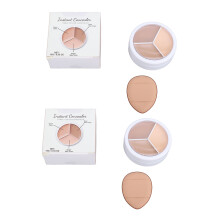 2pcs 3 Colors Correcting Concealer 15g Full Coverage