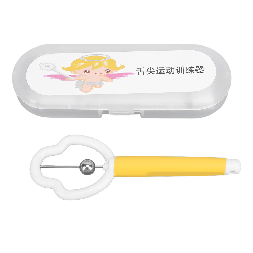 Stainless Steel Tongue Tip Exerciser Oral Muscle Training Device