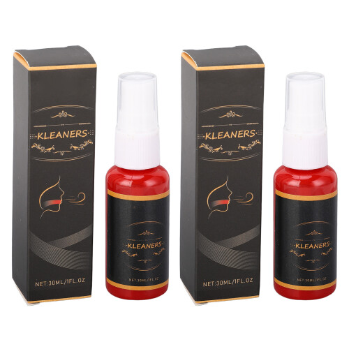 2pcs 30ml Mouth Cleaning Spray Bad Breath Refresh