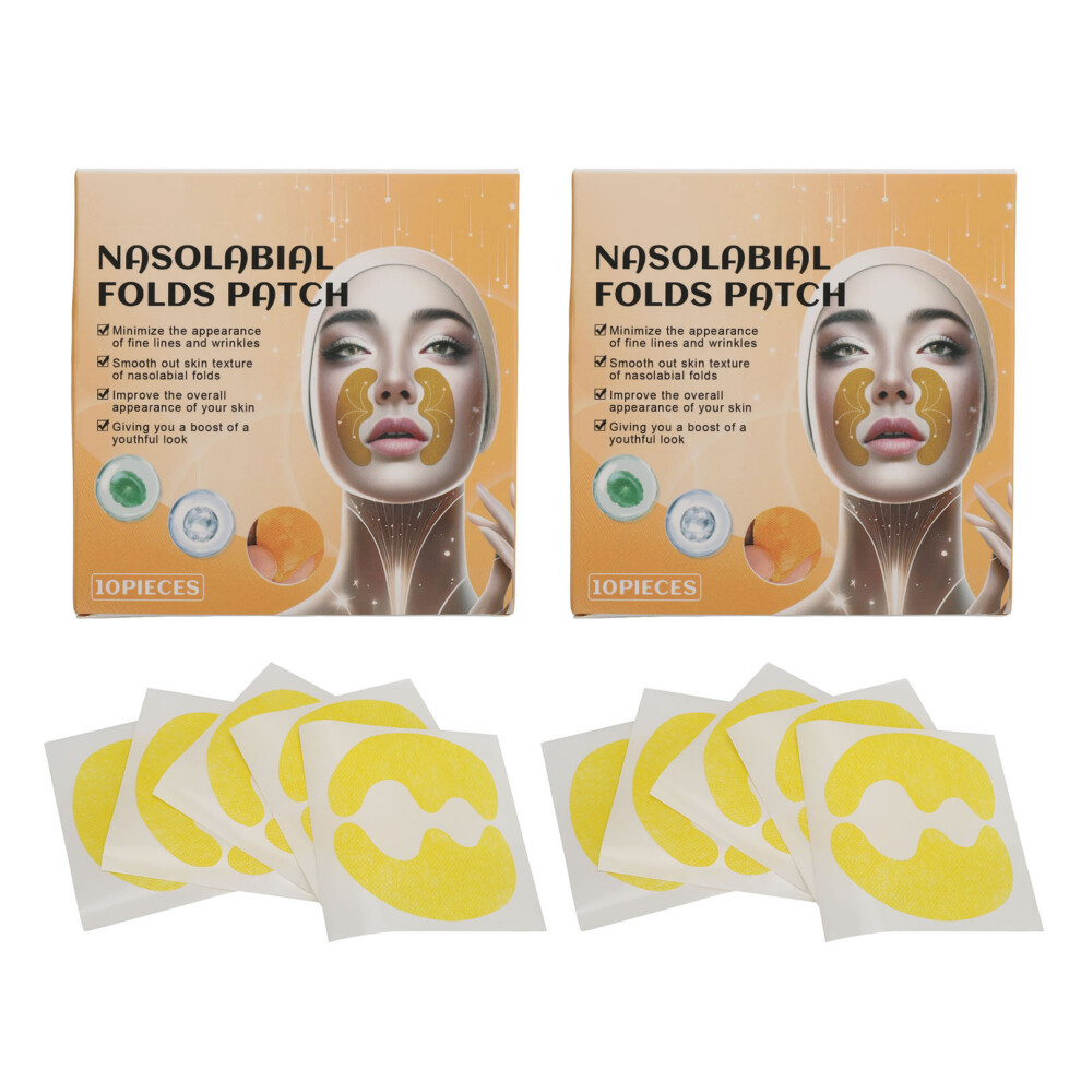 20pcs Smile Lines Patches Fast Absorption Fade Fine Lines Hydrating