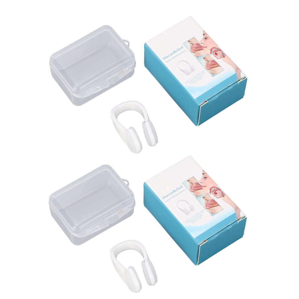 2pcs Nasal Breathing Aid Clip Snoring Relief for Congestion
