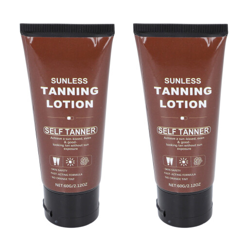 Intensive Sunless Tanning Lotion Wheat Bronze Moisturizing 60g 1