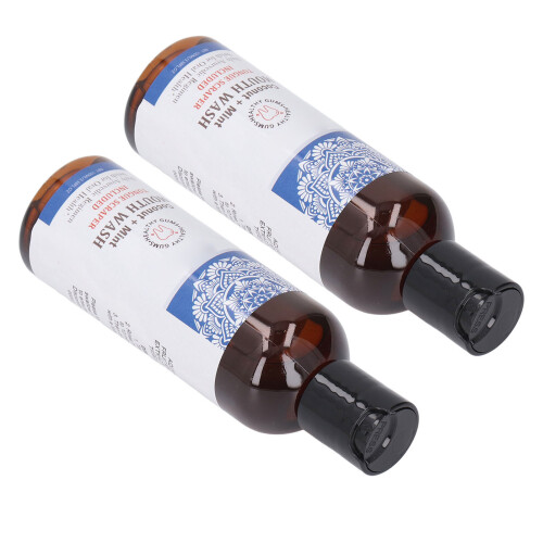 2 Set Collutorio Olio di Cocco e Raschietta Lingua 100ml 1
