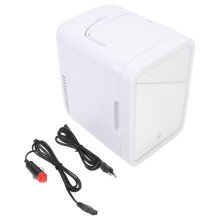 Mini Fridge 4L Portable Cooler Warmer Mirror Makeup Refrigerator