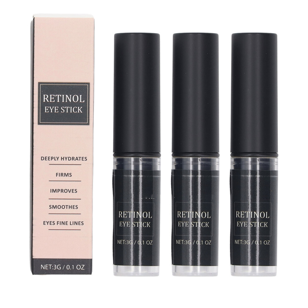 Cream/Dark 3 Pcs Eye Stick 3G Reduce Wrinkles Circles