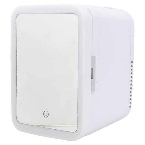 Mini Fridge 4L Portable Cooler Warmer Mirror Makeup Refrigerator 2