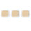 3Pcs Hydrocolloid Self Adhesive Wound Care Bandages 4