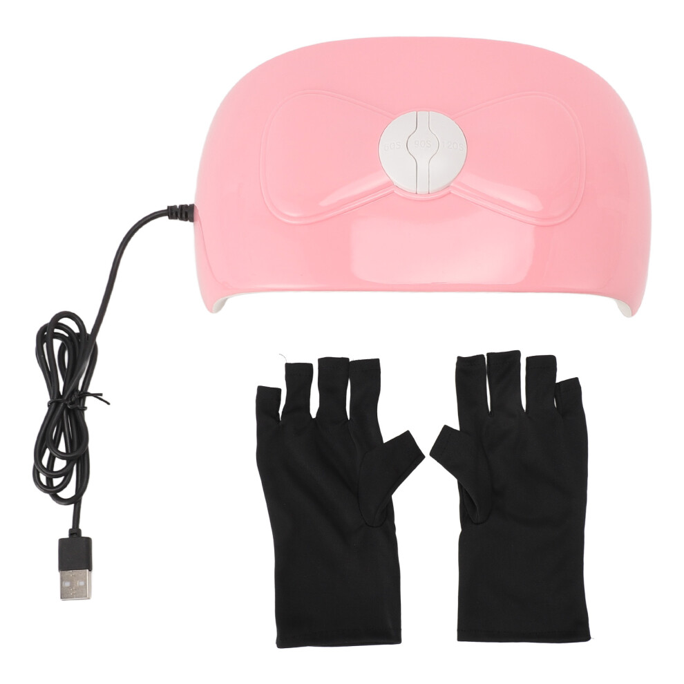 Nail Lamp USB UV Curing Light with 18pcs LED Chips for Gel Polish