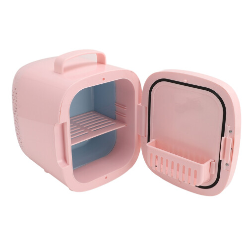 Mini Fridge 6L Portable Cooler Warmer Mirror Makeup Car Fridge 2