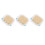 3Pcs Hydrocolloid Self Adhesive Wound Care Bandages 5