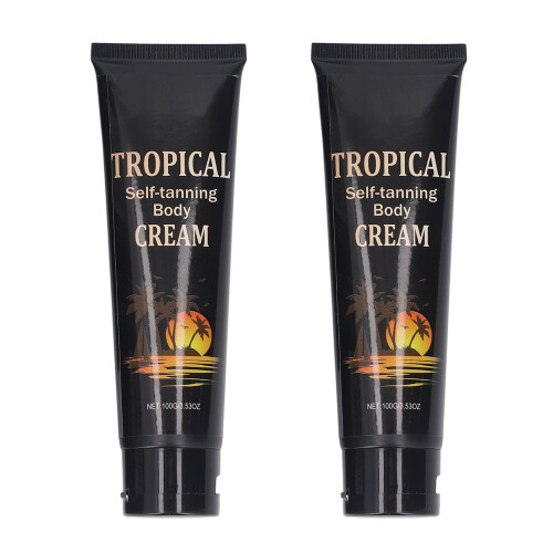 2x100g Zelfbruinende Lotion Versterker 1