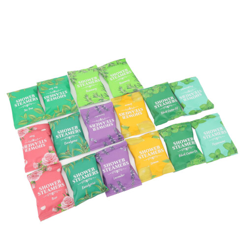 16 Aromatherapie-Duschdampfer 8 Düfte gegen Stress 2