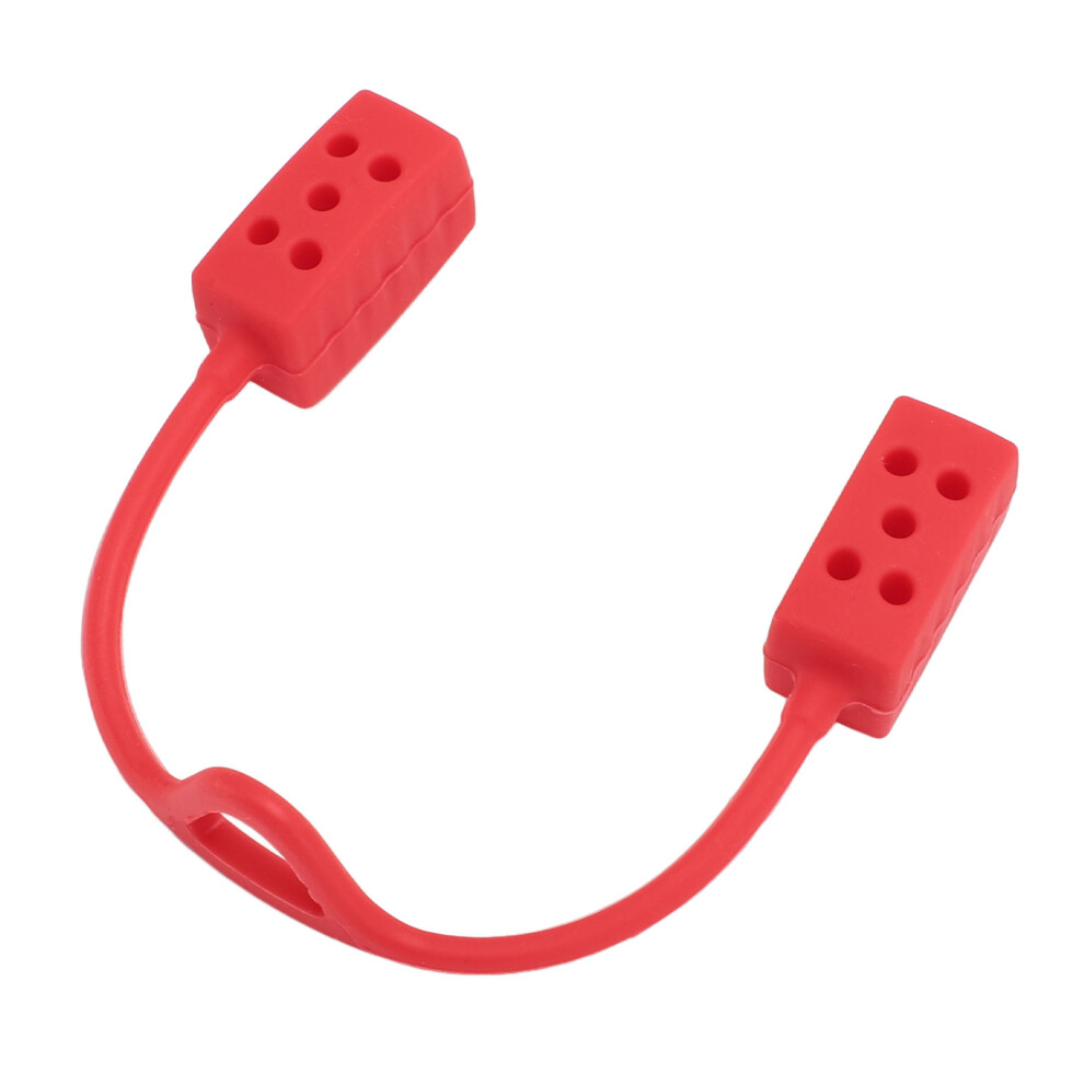 Red (Red) Jaw Exerciser Silicone Facial Muscle Trainer Double Chin Ucer