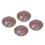 2x Round Sequin Nipple Covers Adhesive 5