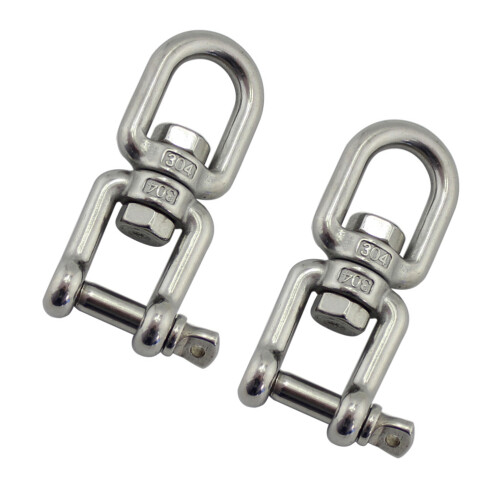 2Pcs Kedjeviklingsring Små Hållbara Metall (4 mm – 304) 2
