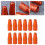 12Pcs Aluminium Däckhylsa 8