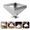 Stainless Steel Pyramidform Matrisform Köttform För Hem Kök 6