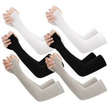 6 Par Isärr Silkes Solskyddsfodral UV-skydd Armfodral För