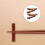 4St Chopsticks Stöd Båtformad Bestickshållare Tallrikshållare 4