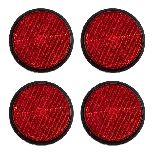 4Pcs Cykelreflektor Varningsreflektor Cykeltillbehör