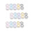 15Pcs Bärbar Läckagesäker Objektivlåda Transparent Hållare 6