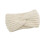 1X Warm Wit Gebreid Haarband Headwrap Vrouwen 7
