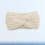 1X Warm Wit Gebreid Haarband Headwrap Vrouwen 11