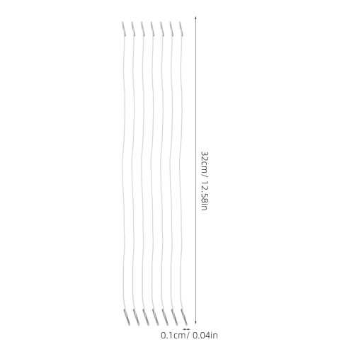 25Pcs Hatt Elastiska Klädning Fästningar Diy Mask 1
