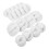 10Pcs Skrivbordskabelhantering Plast Kabelel Organisatör 10