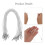 25Pcs Hatt Elastiska Klädning Fästningar Diy Mask 7
