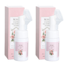 2er Rosen-Gesichtsreiniger, feuchtigkeitsspendend, Vitamin E