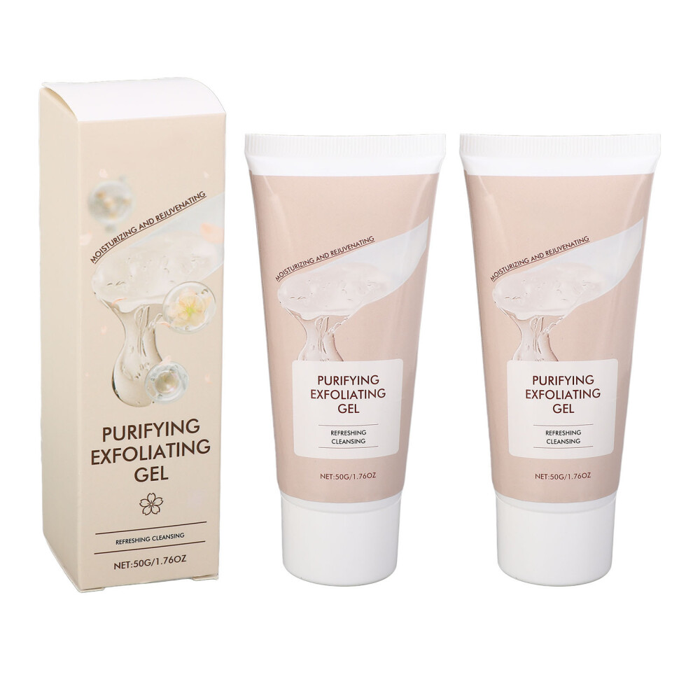 2pcs 50g Purifying Exfoliating Gel Deep Pore Cleansing Oil Control