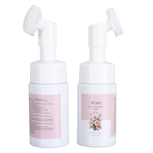 2pcs Rose Facial Cleanser Hydrating Vitamin E 1