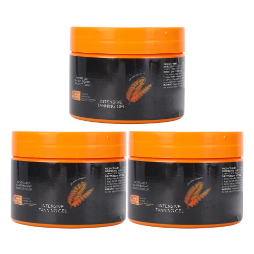 3x150g Intensive Tanning Accelerator Gel 1