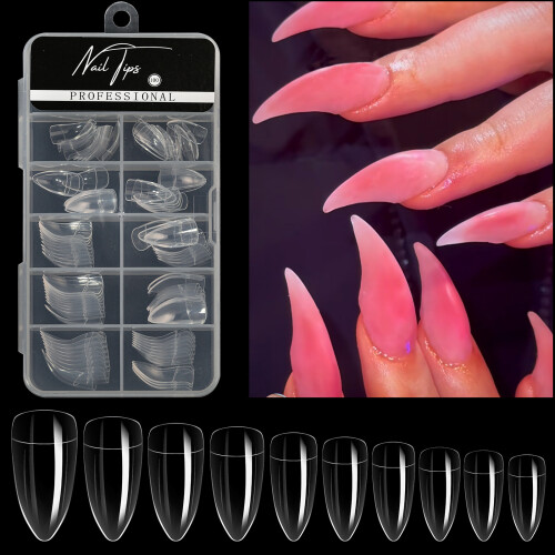 100x Valse Nagels Adelaarsklauw